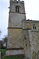 Lyndn church tower