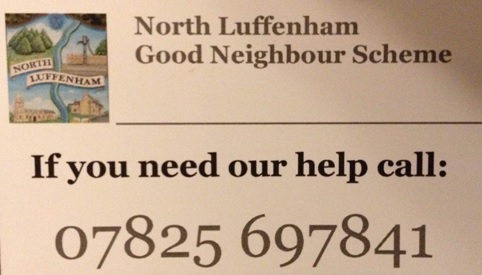 North Luffenham Good Neighbour Scheme fridge magnet